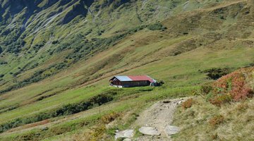 Starzelalp unterhalb der Starzeljochs