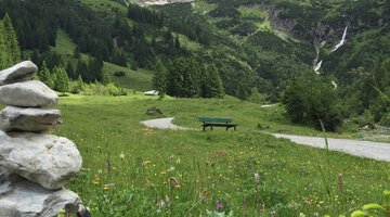 Wildental mit den drei Schafalpköpfen