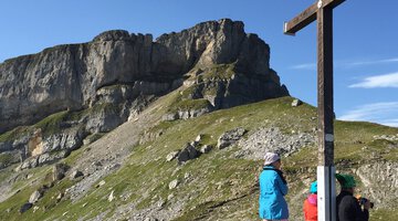 Gipfelkreuz Hahnenköpfle