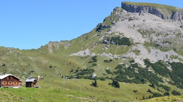 Der Hohe Ifen mit der Alpe Ifersgunt