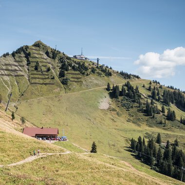 Wanderweg beim Walmendingerhorn