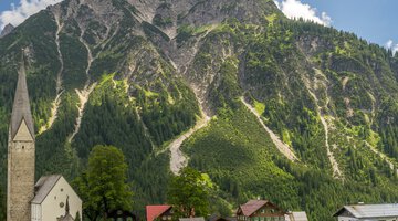 Blick auf Mittelberg