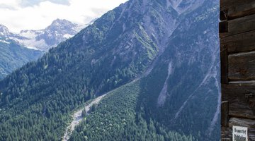 An der "Stütze" mit Blick auf Mittelberg Bödmen