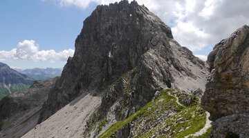 Auf dem Weg zum Mittleren Schafalpenkopf