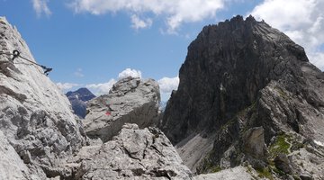 Auf dem Weg zum Mittleren Schafalpenkopf