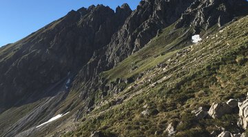Oberstdorfer Hammerspitze aus der Ferne