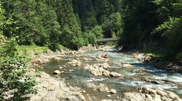 Auf dem Breitachweg zur Breitachklamm