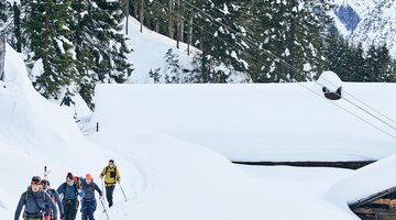 Skitour im Kleinwalsertal