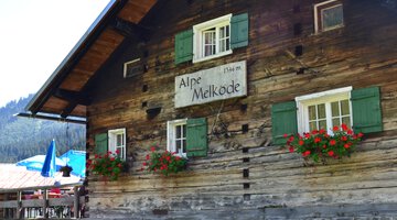 Hütte Melköde