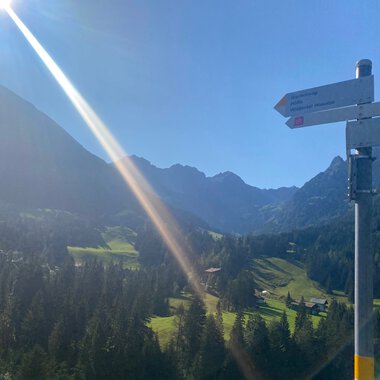 Ausblick in das Wildental