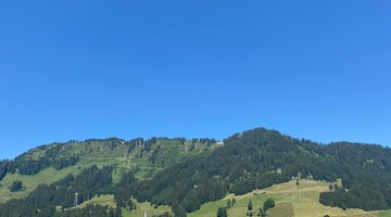 Auf dem Rückweg mit Blick nach Mittelberg