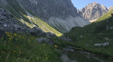 Wanderweg im Kleinwalsertal