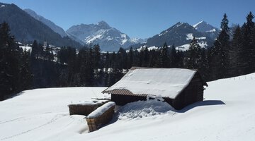 Winterwanderung in der Schwende