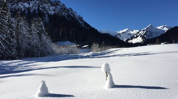 Winterwandern von Bödmen nach Baad