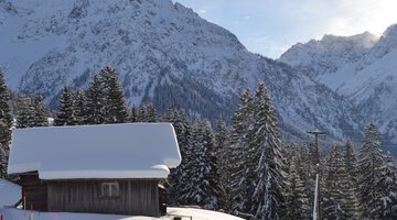 Aussicht auf Elfer, Zwölfer, Bärenkopf und Widderstein