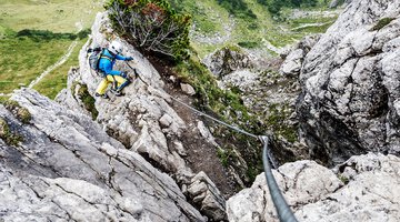 2-Länder-Sportklettersteig