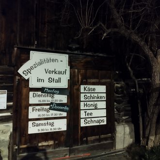 © Abler Spezialitätenverkauf im Stall | N. Lughammer