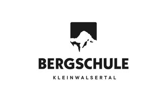 © Bergschule Kleinwalsertal Logo Ein einfaches Logo der Bergschule Kleinwalsertal. Es zeigt einen stilisierten Berg und den Schriftzug in klarer, moderner Schrift. | © Bergschule Kleinwalsertal Logo