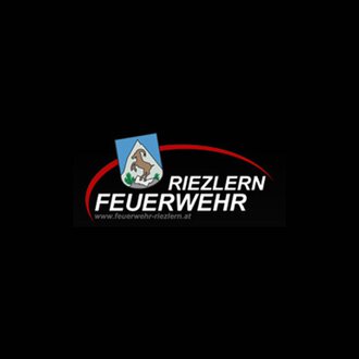 A logo of the Riezlern Fire Department. It features a coat of arms with a goat image and the name "FIRE DEPARTMENT". | © Feuerwehr Riezlern Logo