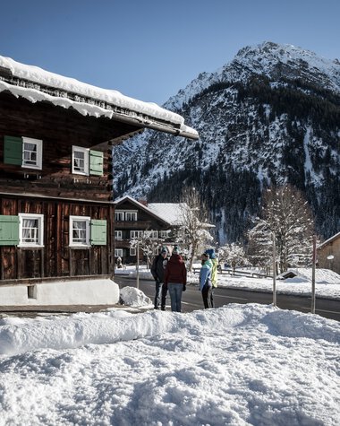 © Kleinwalsertal Tourismus eGen • Fotograf: Dominik Berchtold