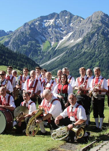 © Kleinwalsertal Tourismus eGen • Musikverein d'Hirschegger